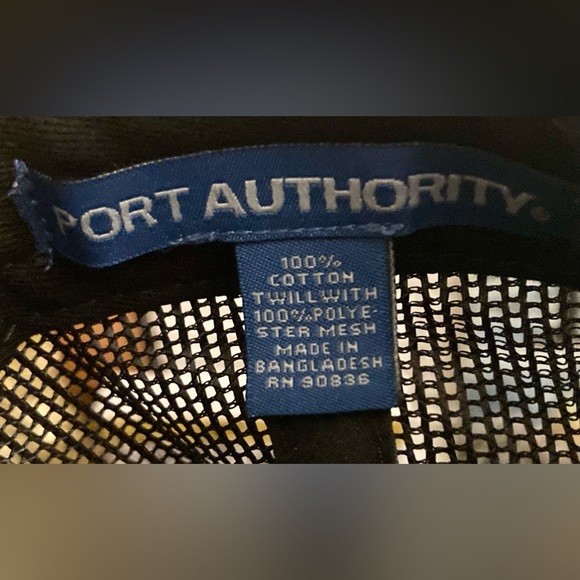 Mountain Dew Port Authority SnapBack Hat Camouflage Black Mesh - Picture 4 of 4